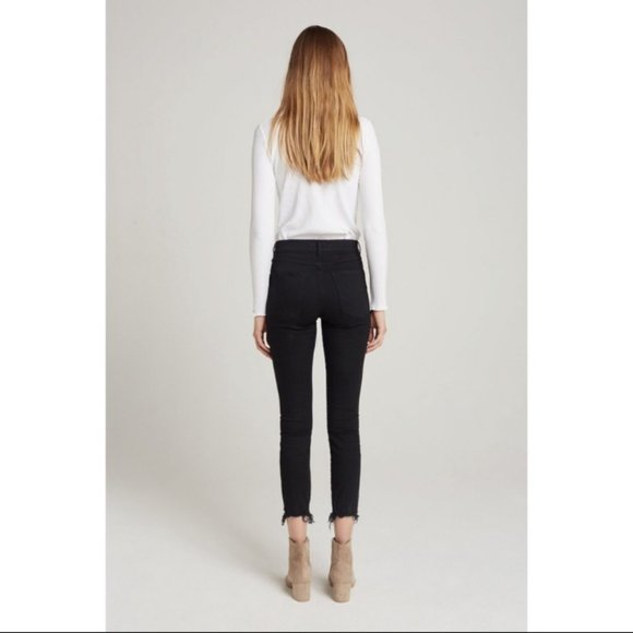 3x1 W3 Destroyed Hem Ankle Skinny Jeans - Picture 2 of 8